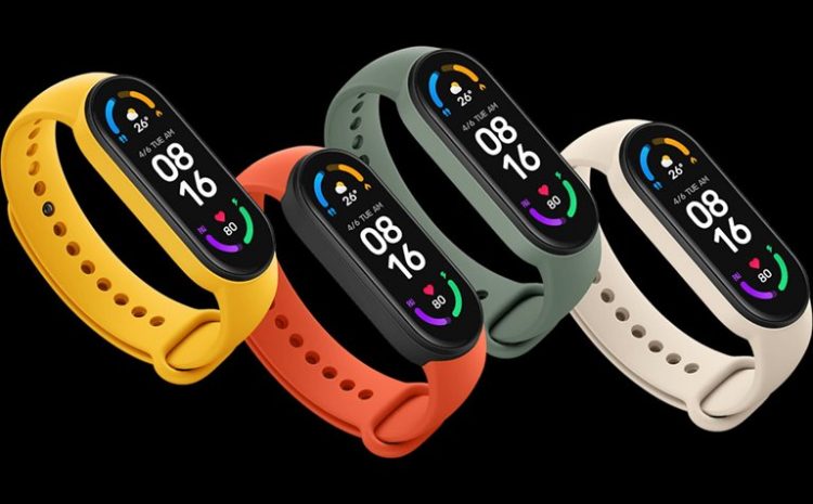 Xiaomi's Mi 6 Smart band Health Bracelet Entered The Global Market