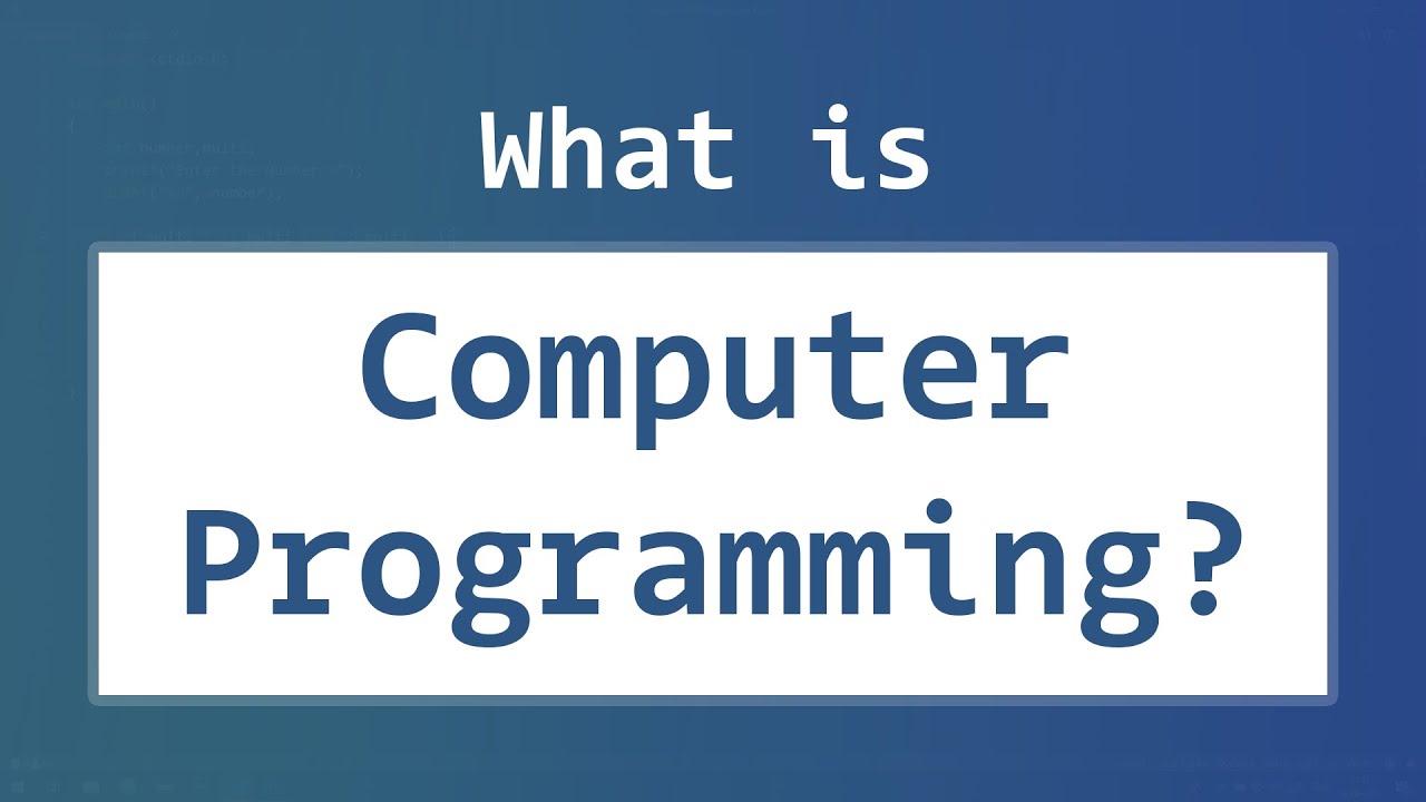 Programming