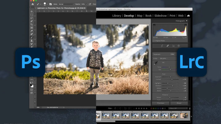 Lightroom and Photoshop
