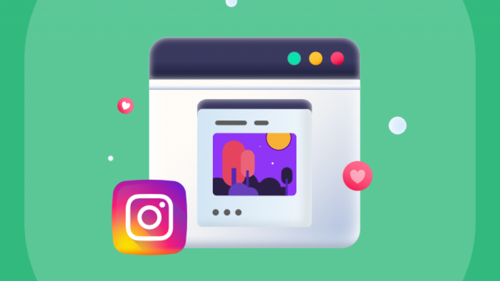 Instagram advertising banner