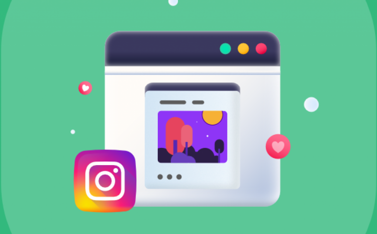 Instagram advertising banner