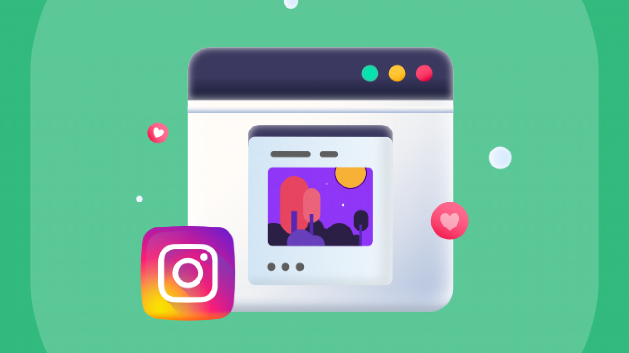 Instagram advertising banner