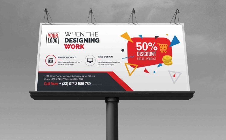 static banner design