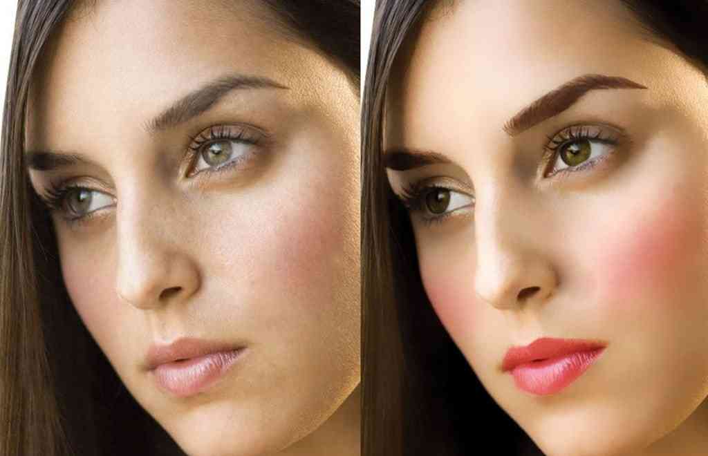 Automatic photo retouching